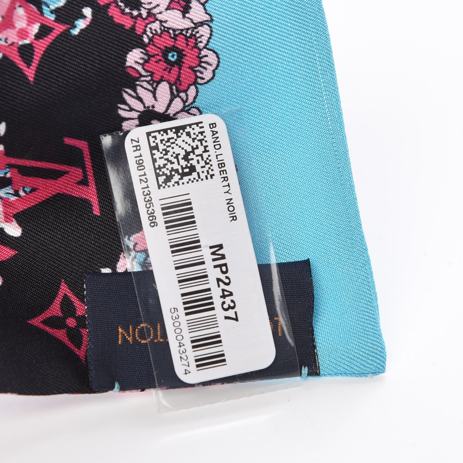 Louis Vuitton Silk Liberty Bandeau Black 4 of 5