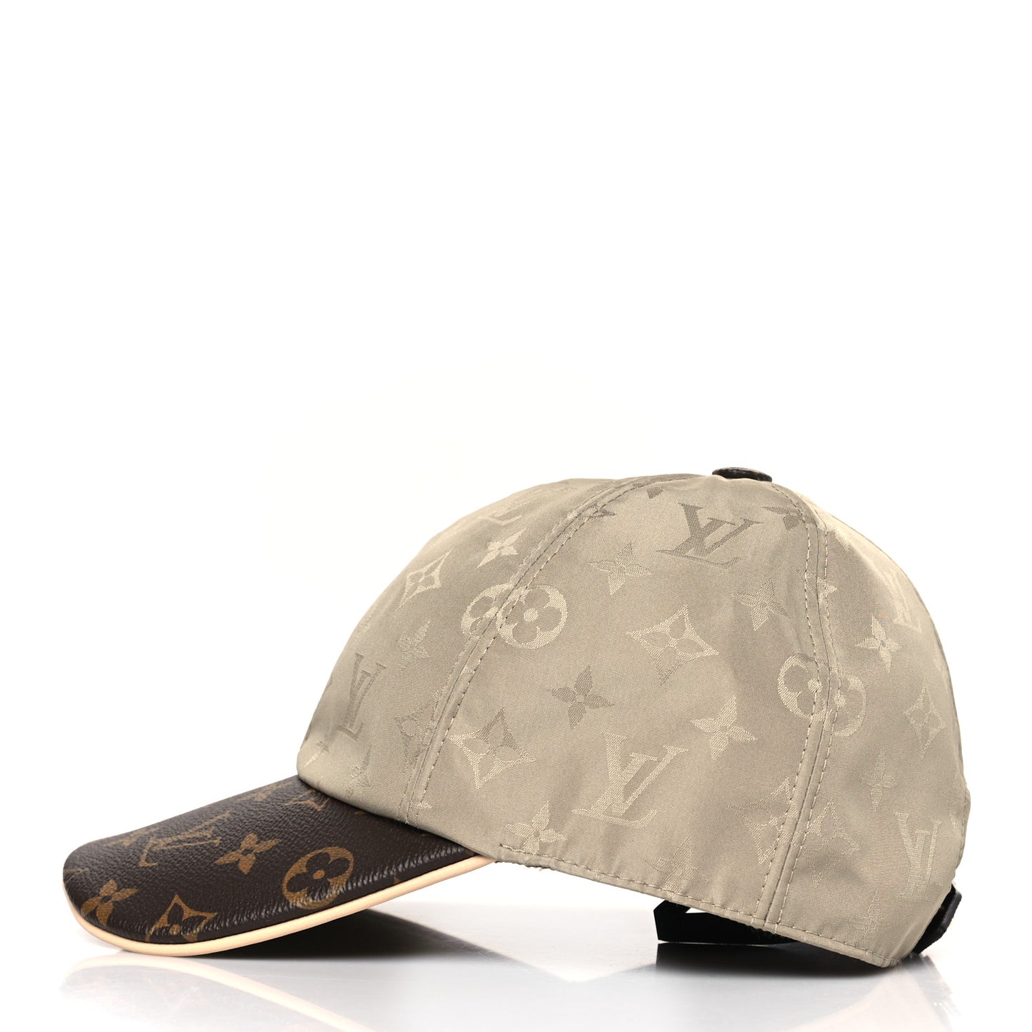 Monogram Polyester Silk LV Get Ready Cap Beige