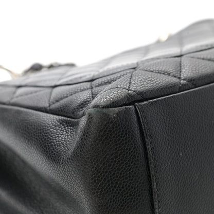 Chanel Caviar Quilted Grand Shopping Tote GST Black 12 of 19