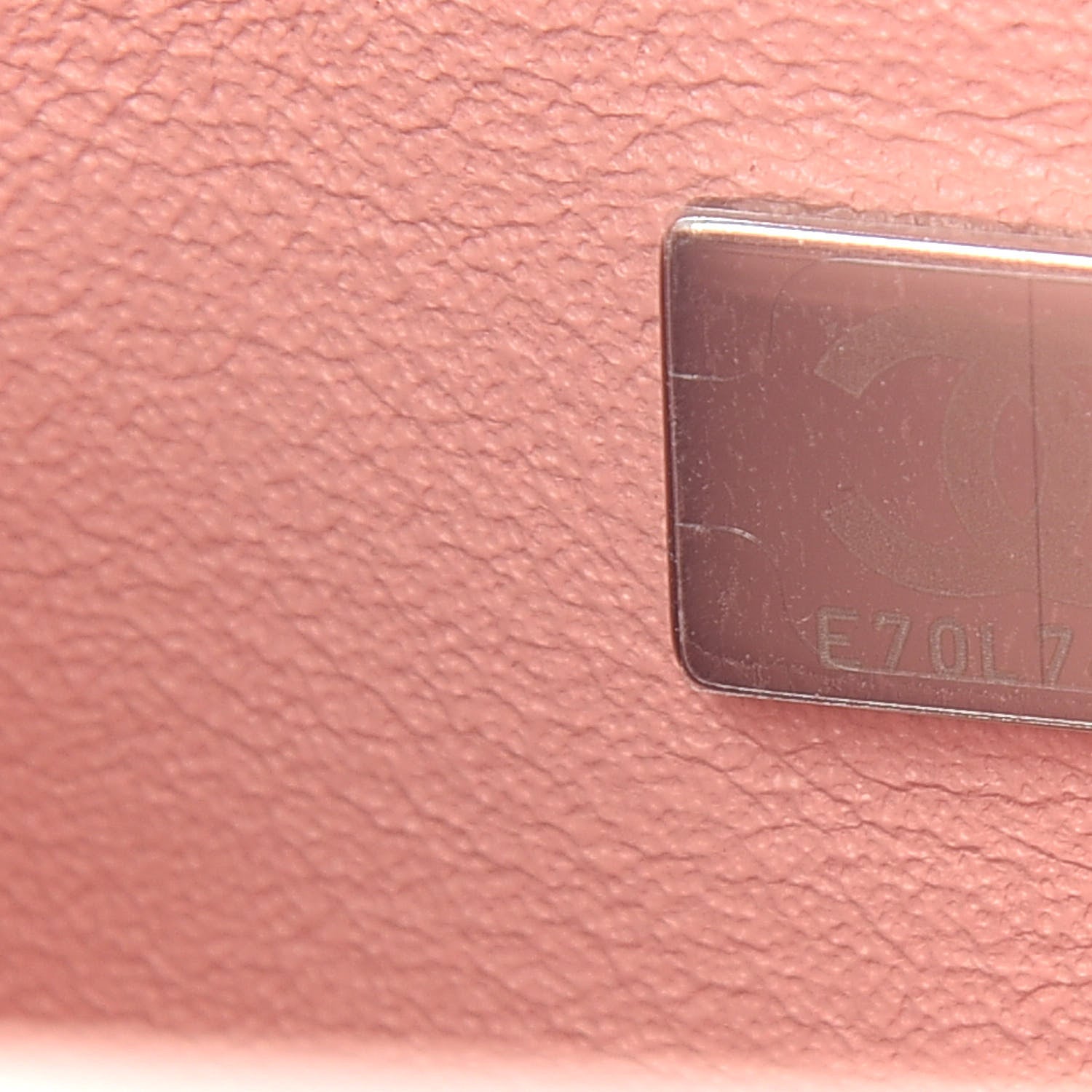 Chanel Lambskin Quilted Mini Rectangular Flap Dark Pink 6 of 8