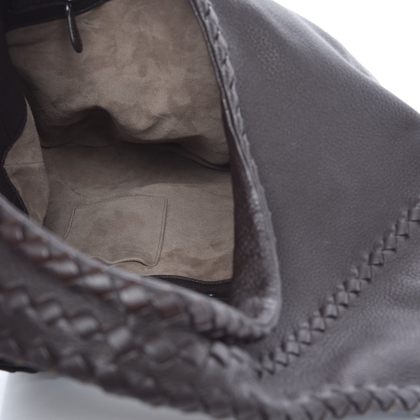 Cervo Deerskin Large Hobo Espresso