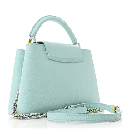 Louis Vuitton Taurillon Capucines BB Iridescent Topaz 3 of 11