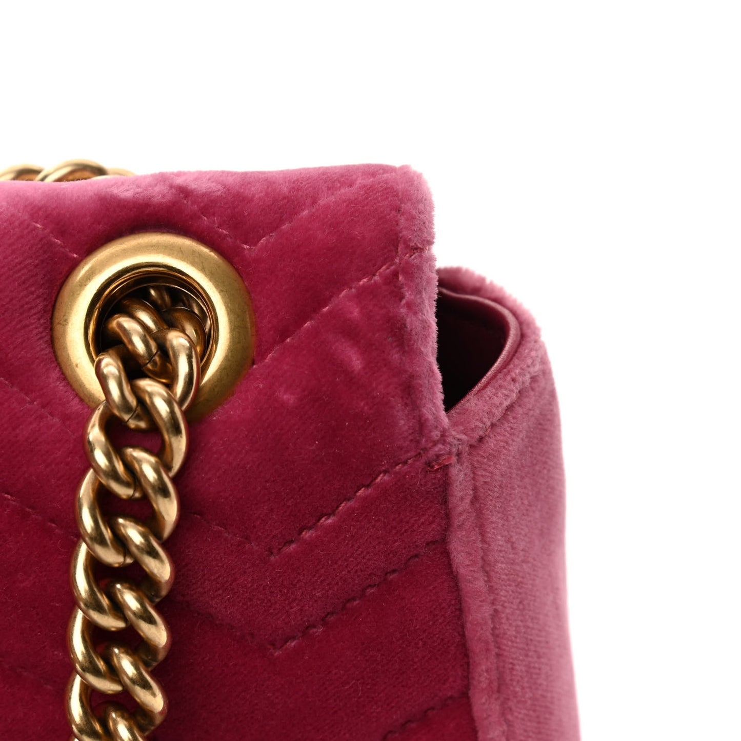 Velvet Matelasse Blind for Love Embroidered Medium GG Marmont Shoulder Bag Light Raspberry Rose Multicolor