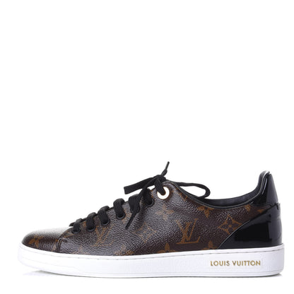 Louis Vuitton Patent Monogram Frontrow Sneakers 38 1 of 10