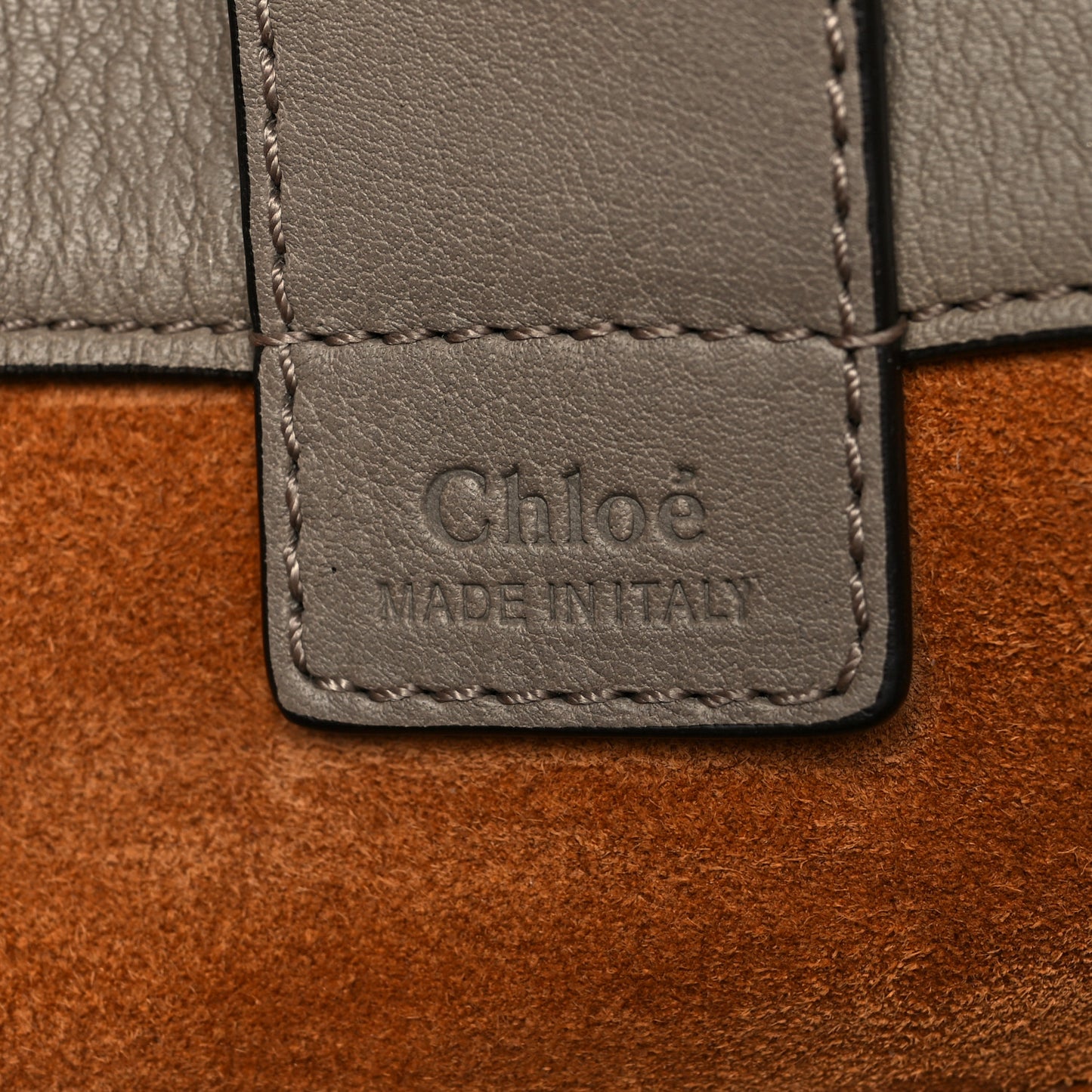 Smooth Calfskin Small Milo Shopping Tote Motty Grey