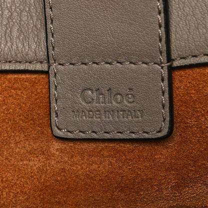 Chloe Smooth Calfskin Small Milo Shopping Tote Motty Grey 6 of 14