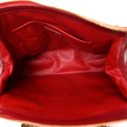 Louis Vuitton Monogram Velours Alligator Gracie MM Rouge 5 of 10