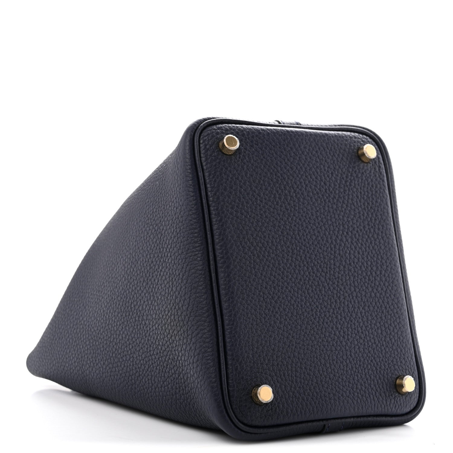 Hermes Taurillon Clemence Picotin Lock 18 PM Bleu Nuit 3 of 10