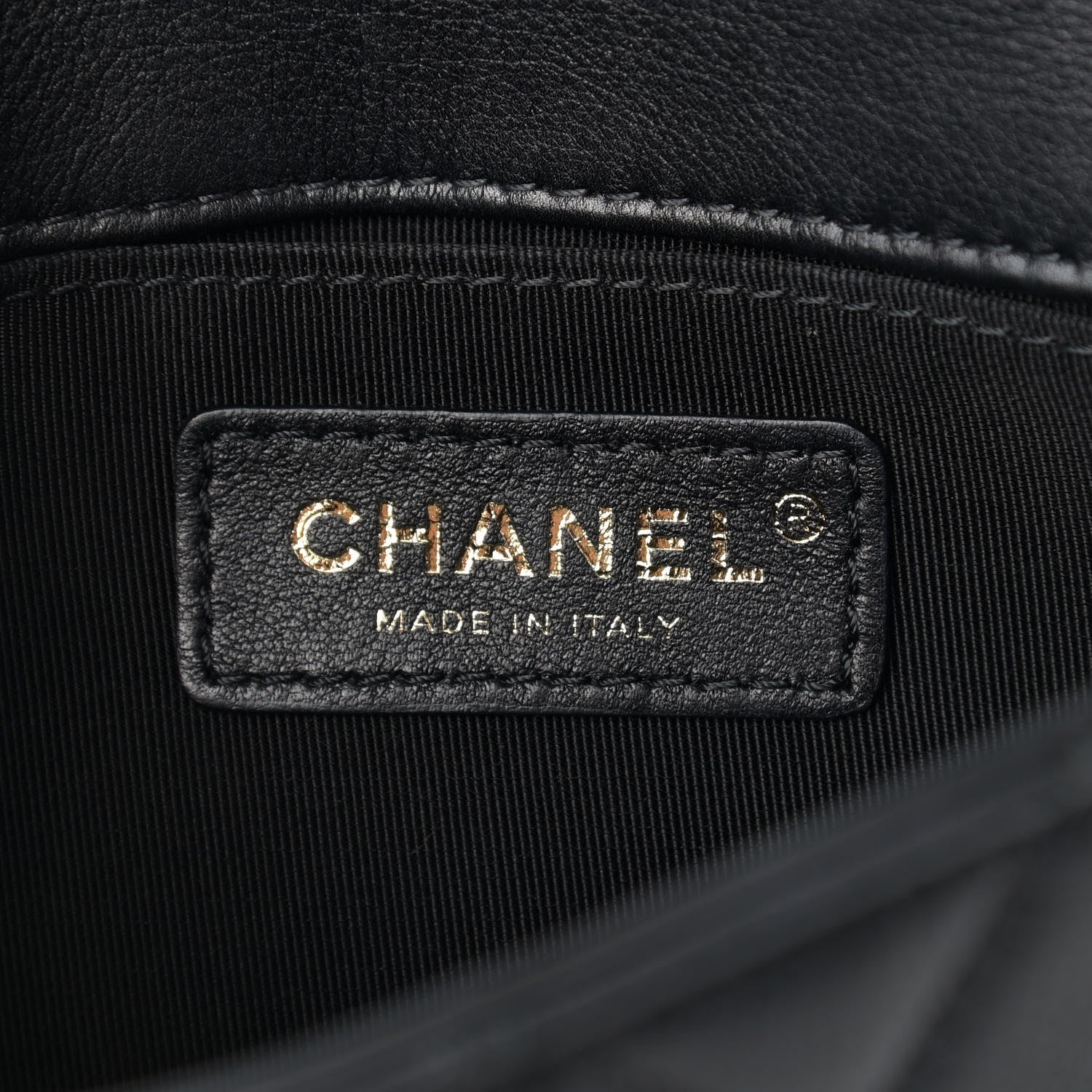 Chanel Calfskin Quilted Flap Waist Bag Black 6 of 15