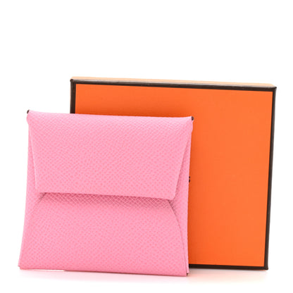 Hermes Epsom Bastia Coin Purse Rose Confetti 8 of 8