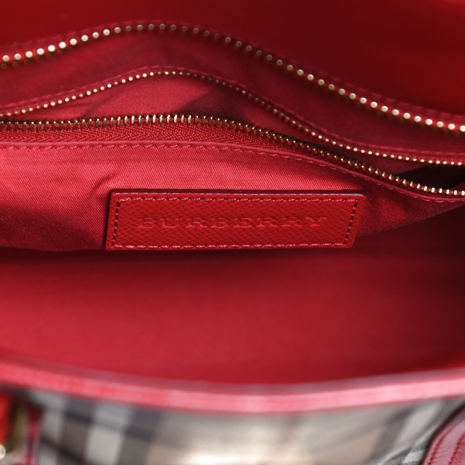 Burberry Haymarket Check Minford Portrait Bright Rose 5 of 11