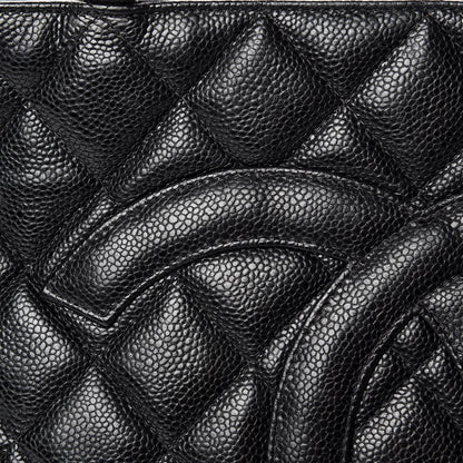 Chanel Caviar Quilted Medallion Tote Black 13 of 20