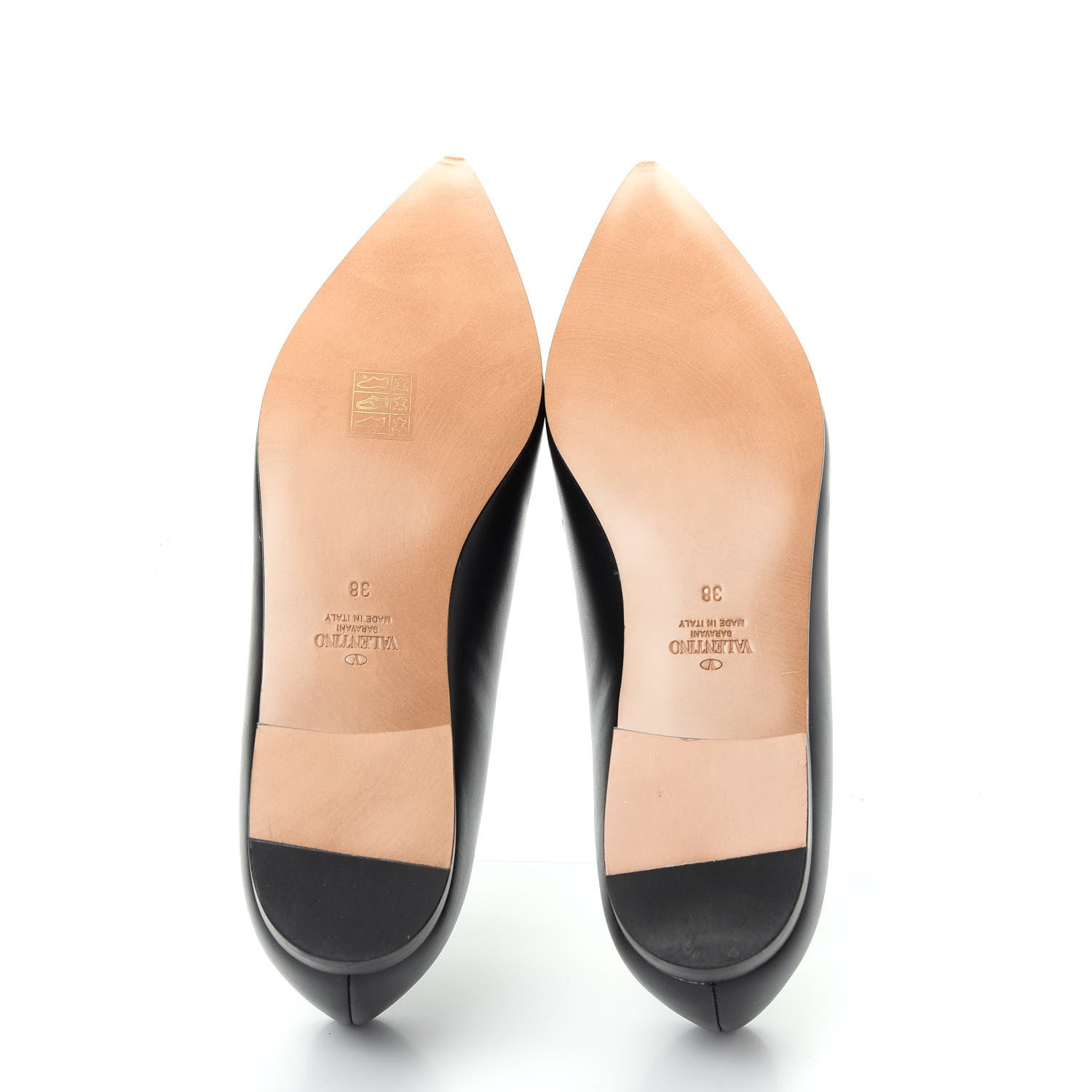 Valentino Garavani Nappa Vlogo Loafers 38 Black 6 of 10
