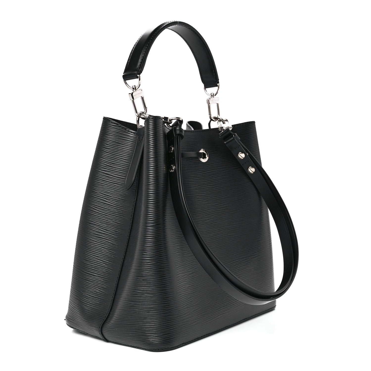 Louis Vuitton Epi NeoNoe MM Black 3 of 11