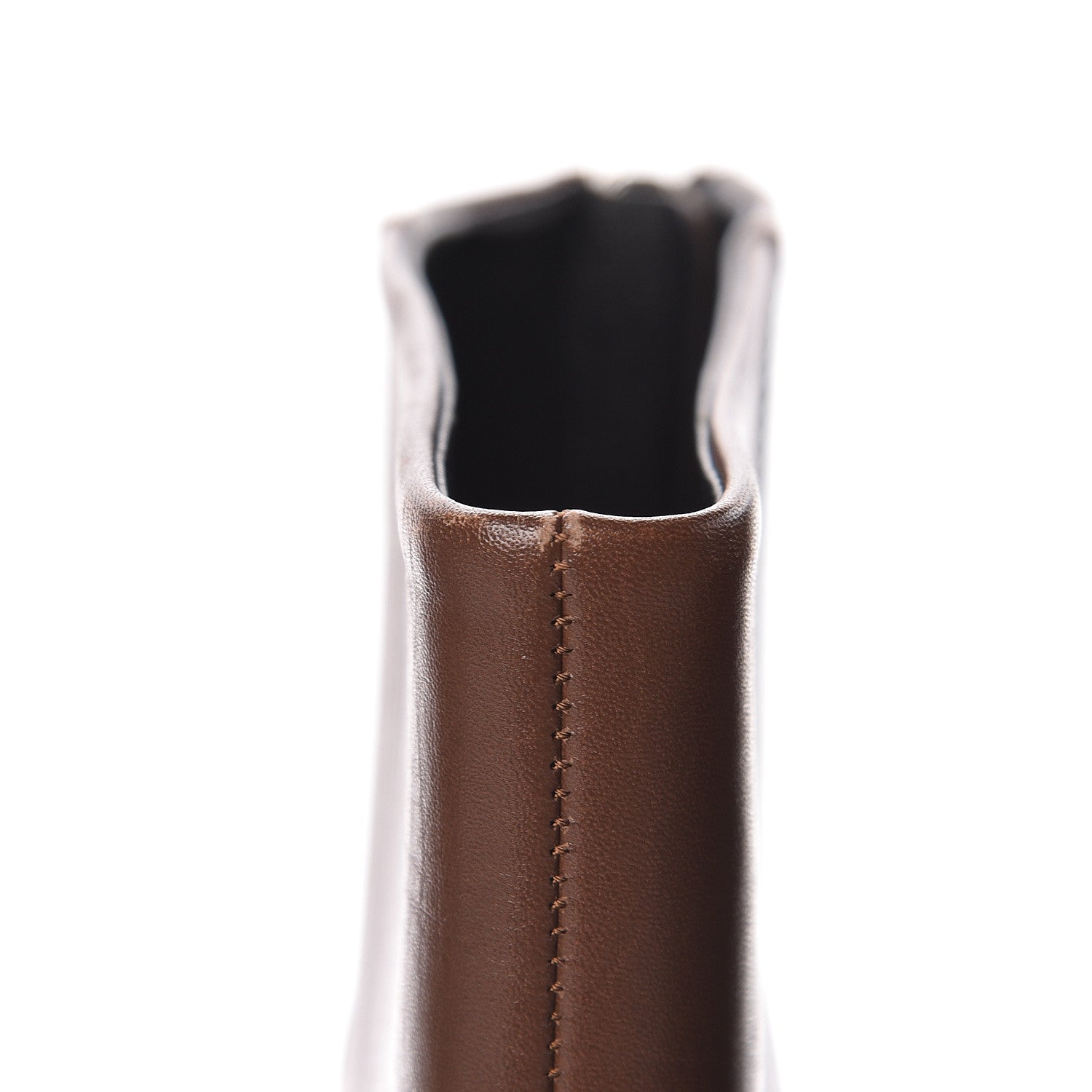 Gucci Calfskin Twiggy Boot Horsebit 36 Nut Brown 8 of 15