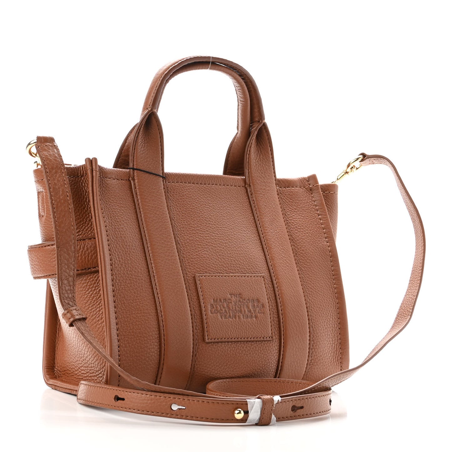 Grained Calfskin Small The Tote Bag Argan Oil