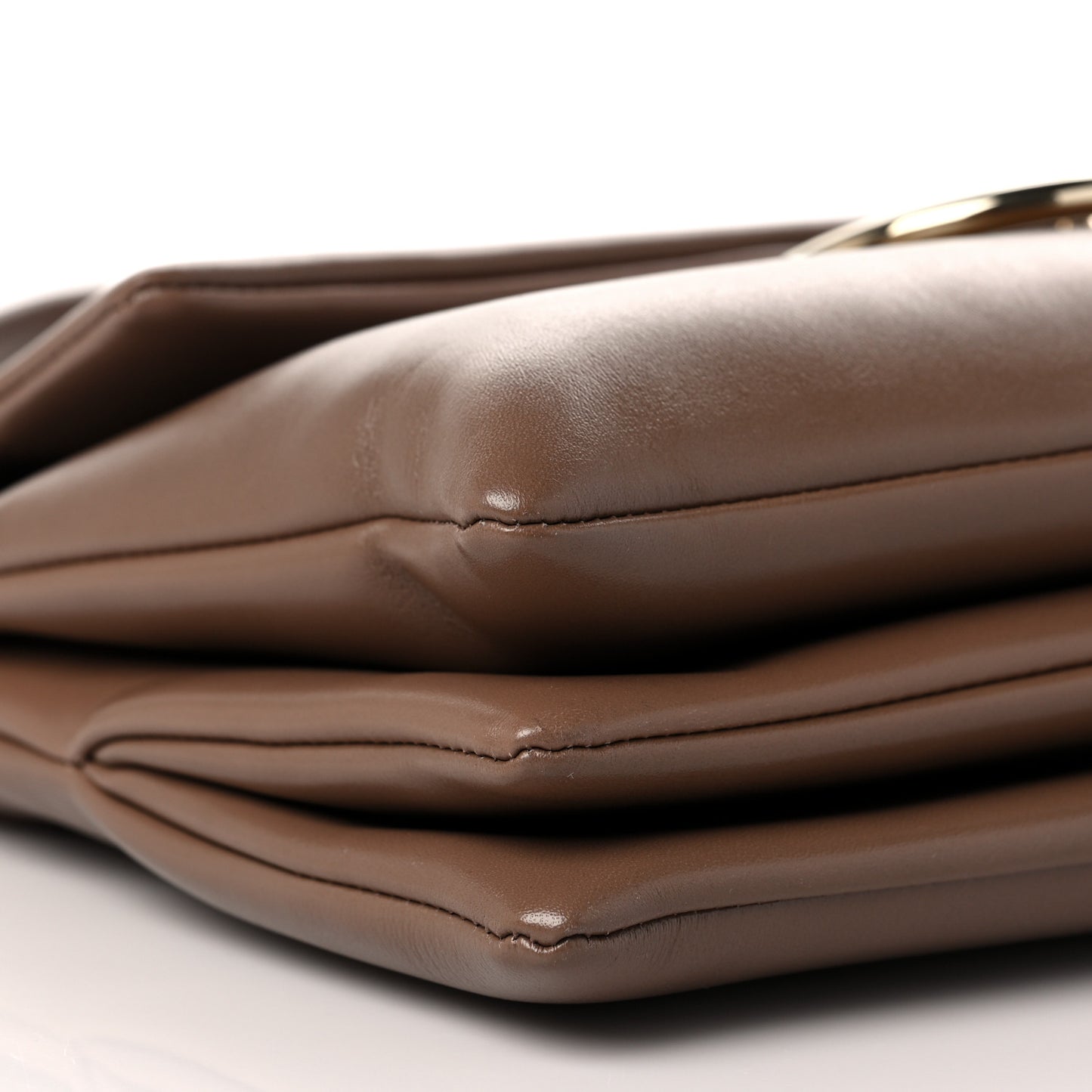 Calfskin Medium Faye Bag Woody Khaki