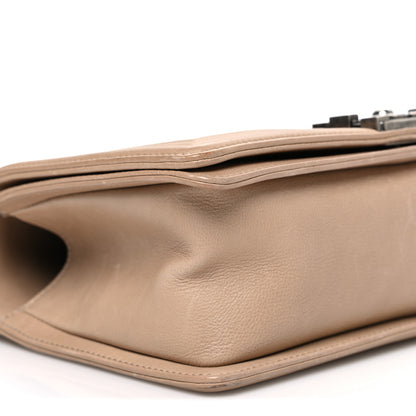 Chanel Lambskin Quilted Medium Boy Flap Beige 9 of 11