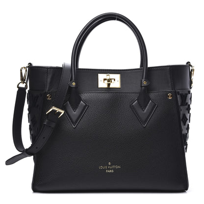 Louis Vuitton Calfskin Monogram Tufting On My Side Black 2 of 19