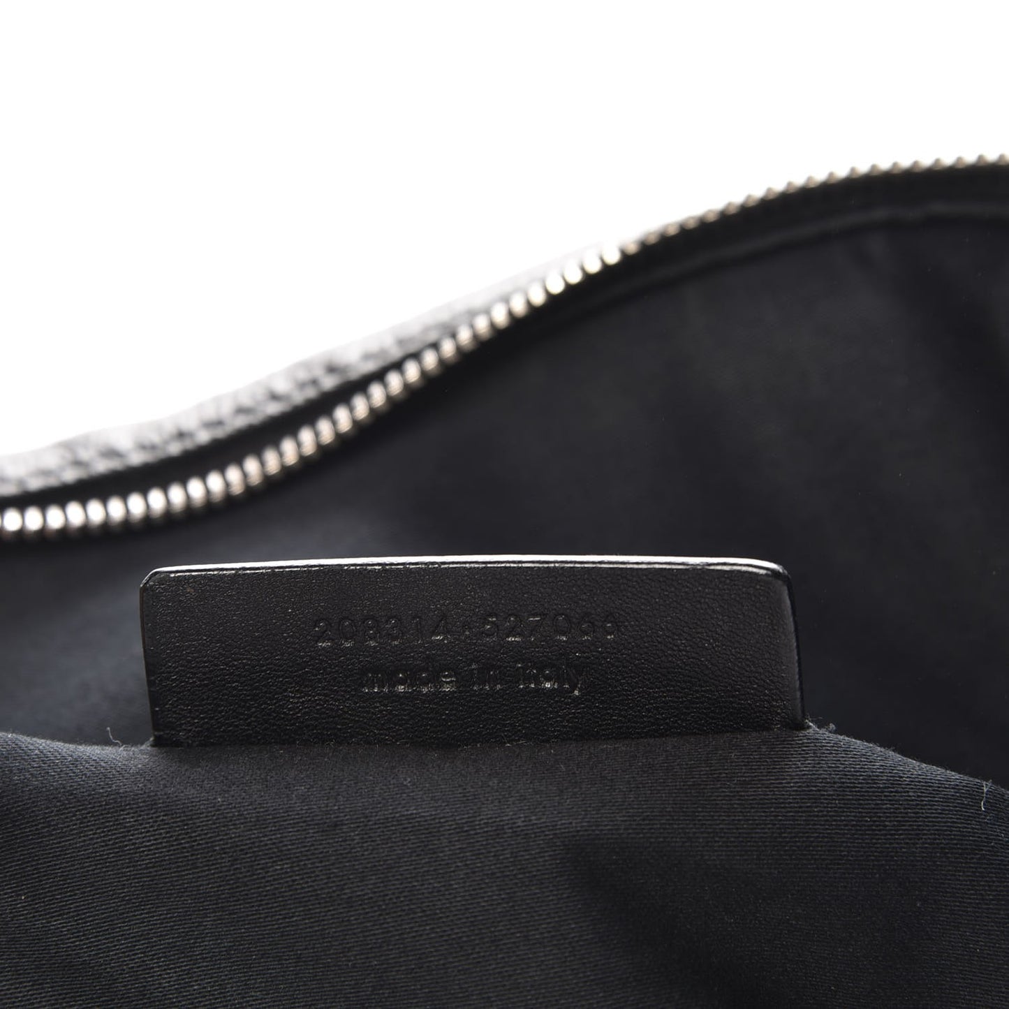 Textured Patent Medium Easy Y Bag Black