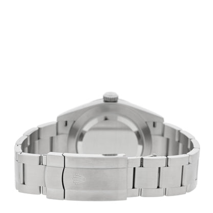 Rolex Stainless Steel 41mm Oyster Perpetual Watch Pistachio 134300 3 of 5
