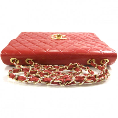 Chanel Lambskin XL Jumbo Flap Red 6 of 13