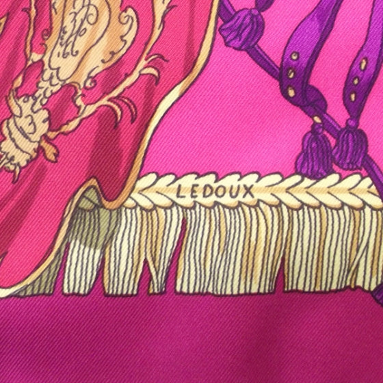 Hermes Silk Caparacons De La France Et De L inde Scarf 4 of 8