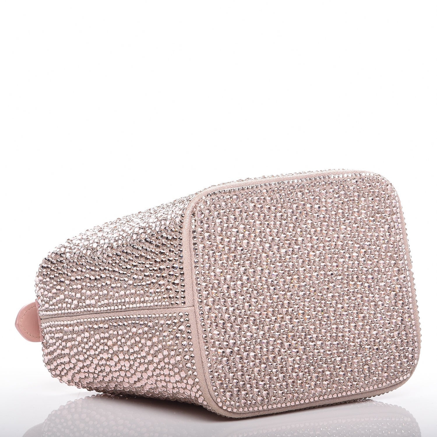 Chanel Crystal Strass Mini Hamptons Hobo Pink 4 of 9