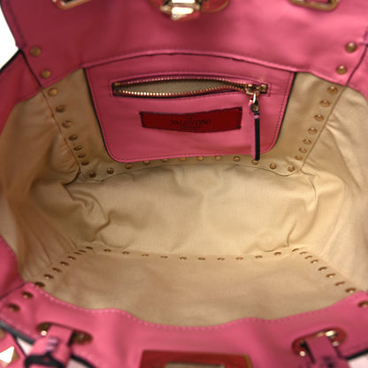 Valentino Garavani Vitello Mini Rockstud Tote Ninphea 5 of 8