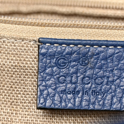 Gucci Dollar Calfskin Interlocking G Shoulder Bag Caspian 11 of 15