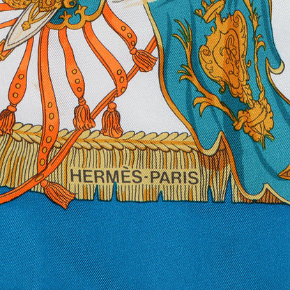 Hermes Silk Caparacons De La France Et De L'inde Scarf 90 4 of 5