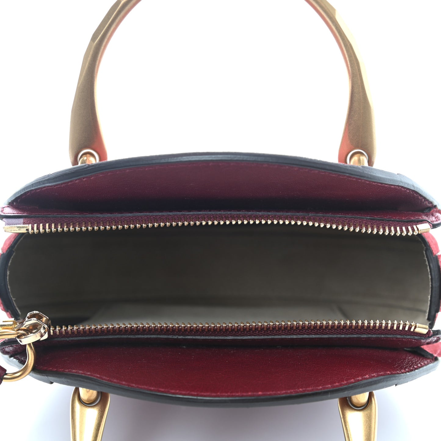 Calfskin Suede Small Pixie Bag Sienna Red