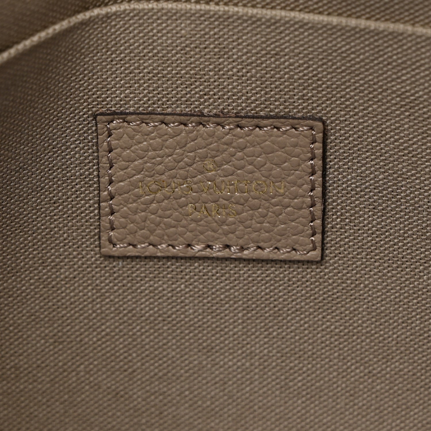Louis Vuitton Empreinte Pochette Felicie Chain Wallet Tourterelle 7 of 11