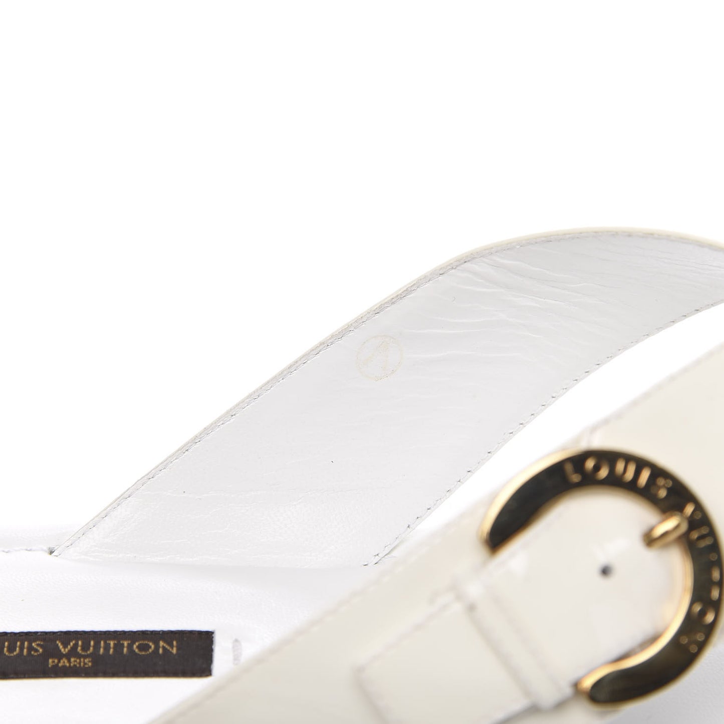 Calfskin Kiwi Sandals 40 White