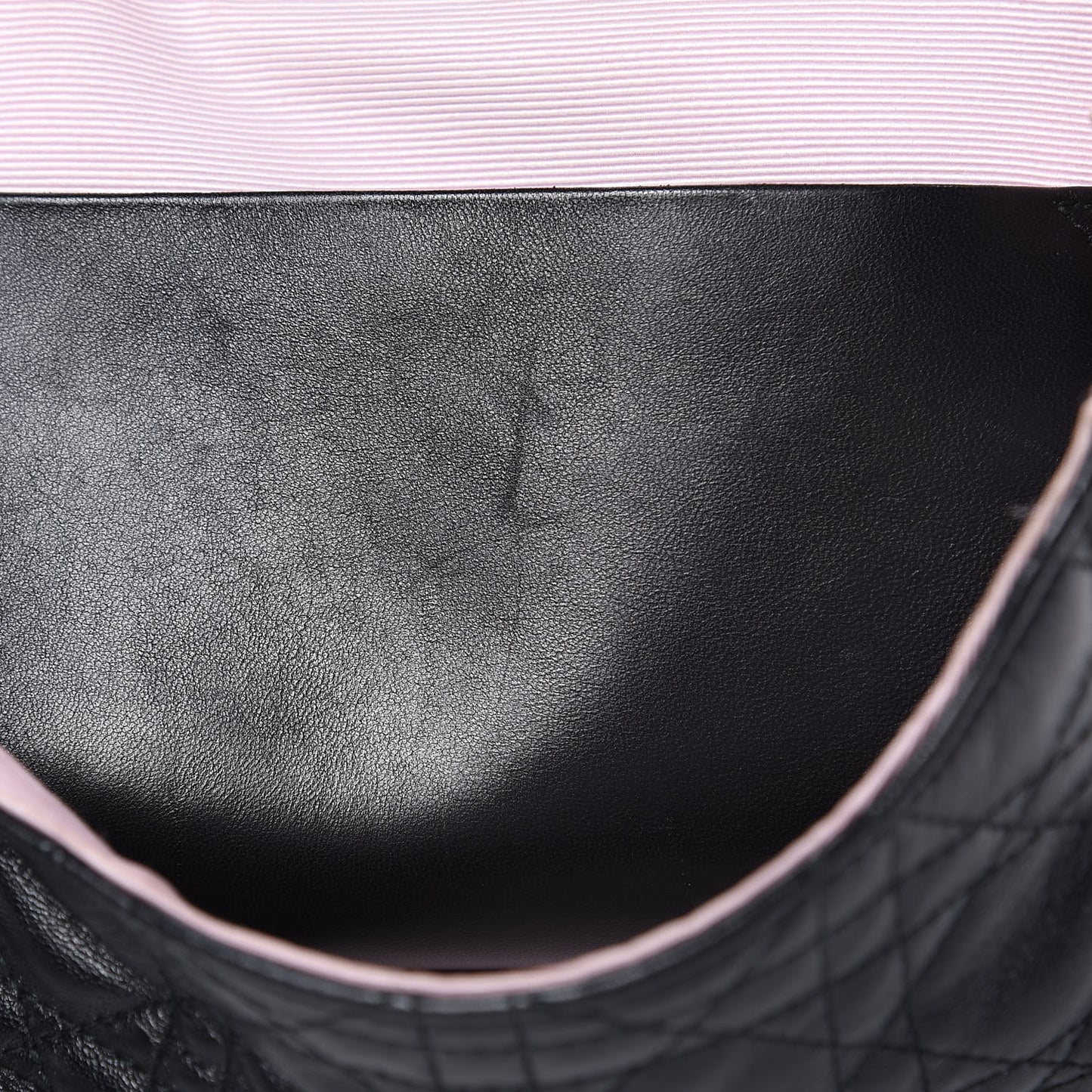 Lambskin Cannage Large Stardust Backpack Black