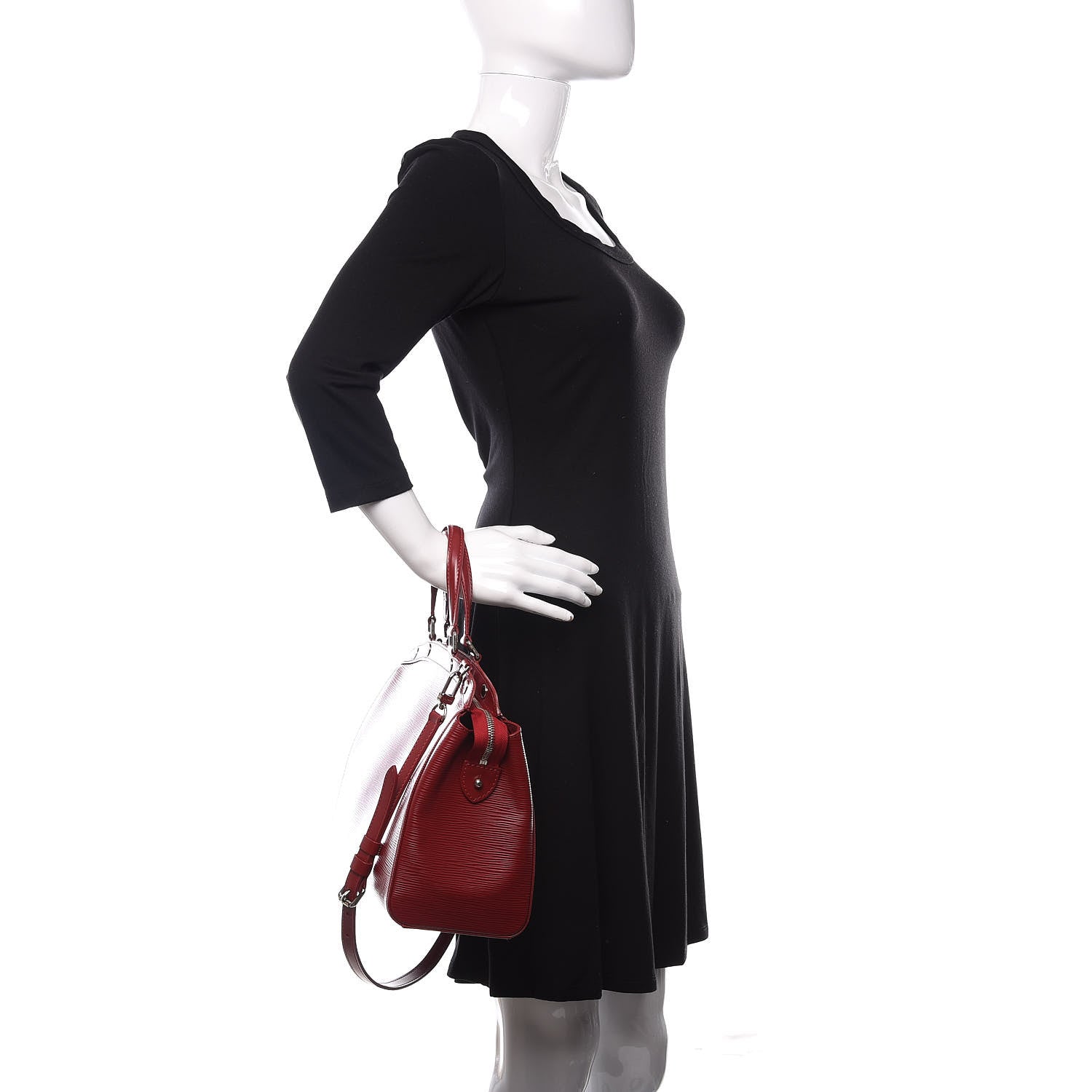 Louis Vuitton Epi Brea Carmine 2 of 10