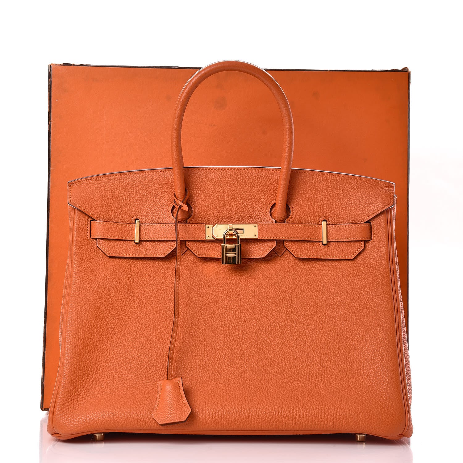 Hermes Togo Birkin 35 Orange 11 of 11