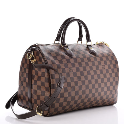 Louis Vuitton Damier Ebene Speedy Bandouliere 35 4 of 10