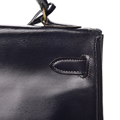 Hermes Box Kelly Retourne 32 Bleu Marine 22 of 33