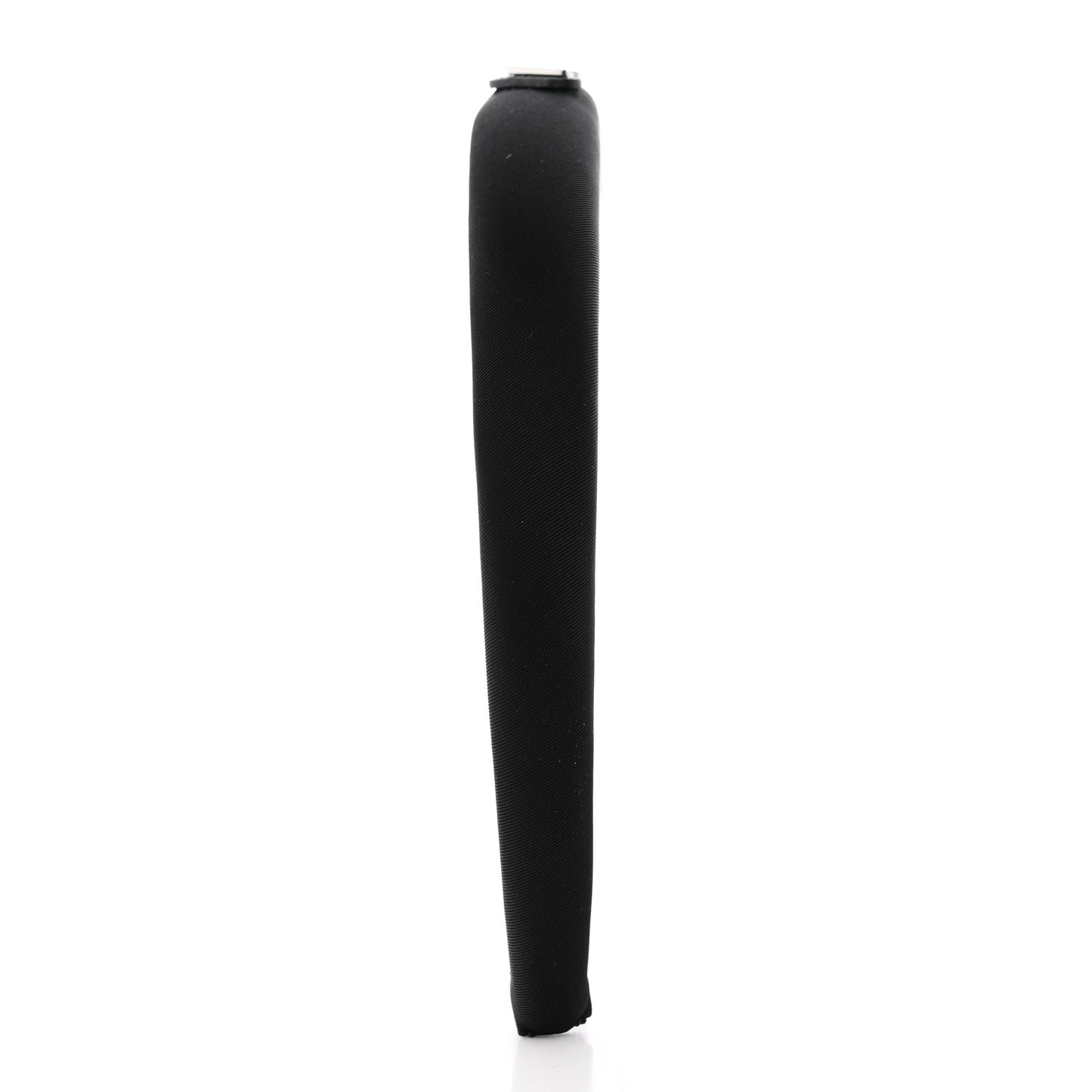 Re-Nylon Triangle Logo Thin Headband Black