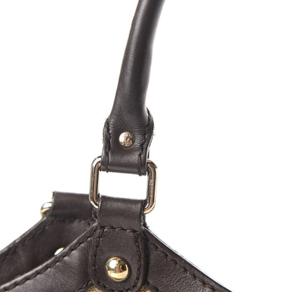 Gucci Monogram Large Sukey Tote Dark Brown 18 of 19