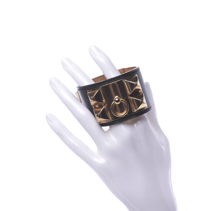 Hermes Epsom Collier de Chien CDC Bracelet XS Black 2 of 5