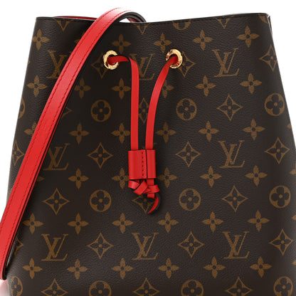 Louis Vuitton Monogram Neonoe MM Coquelicot 8 of 10