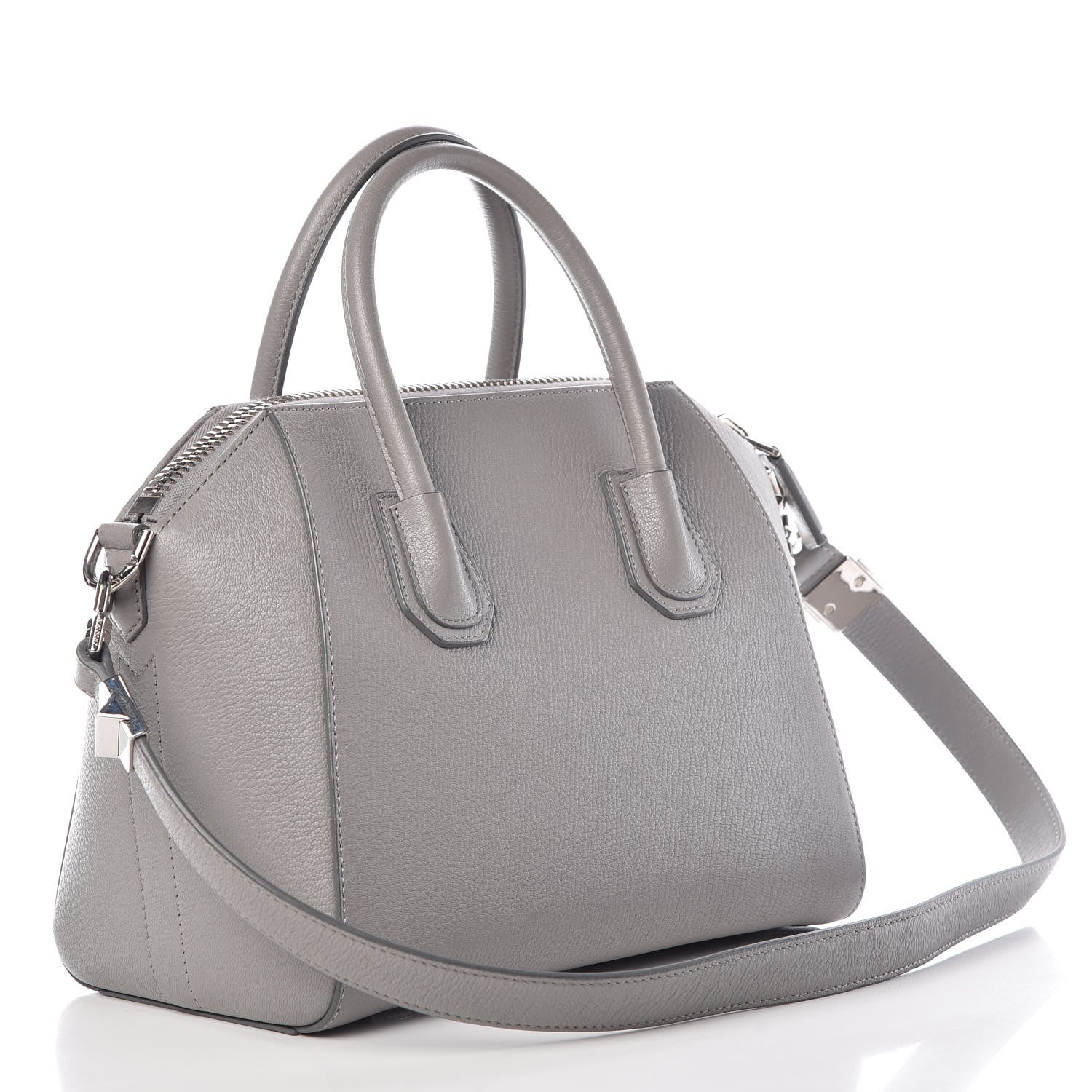 Givenchy Sugar Goatskin Small Antigona Pearl Grey 3 of 12
