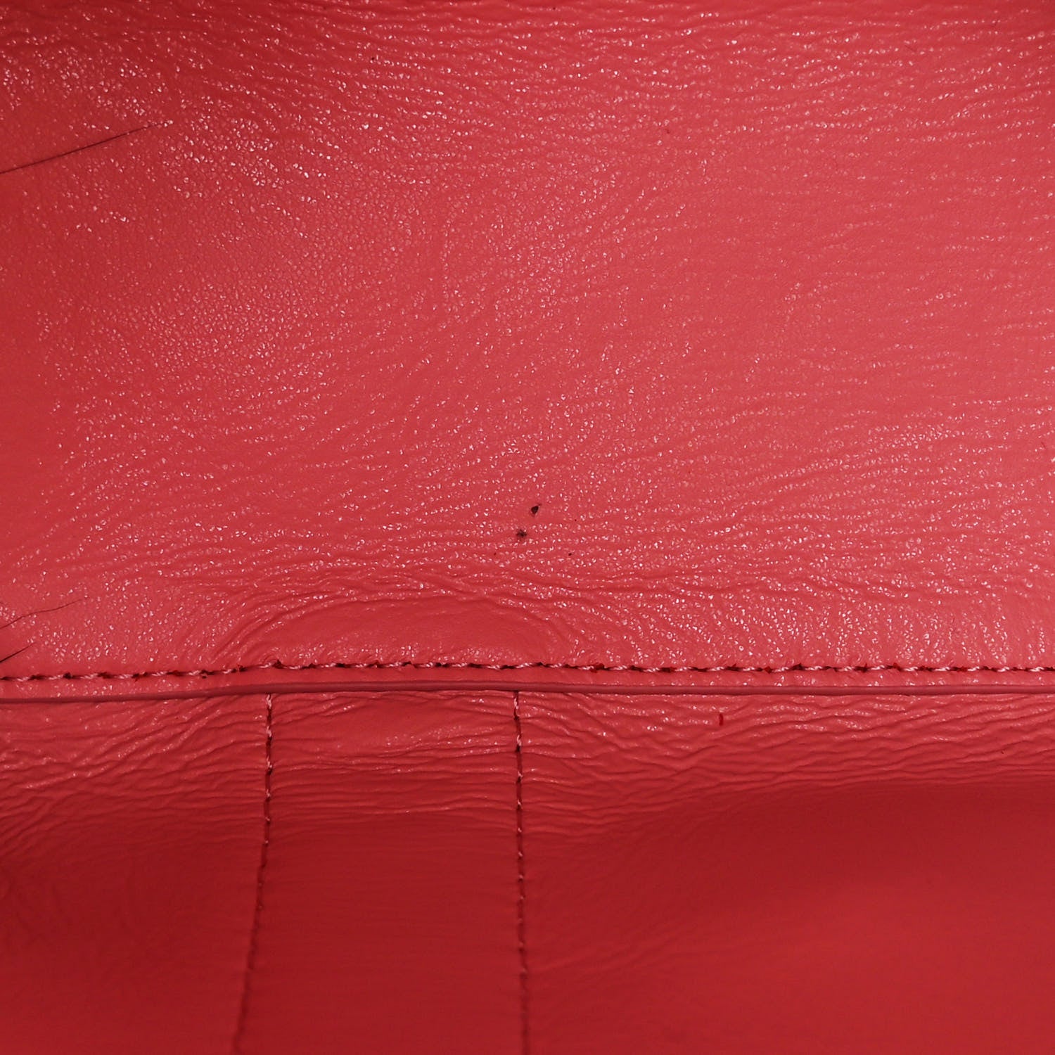 Marc Jacobs Grained Calfskin Small The Tote Bag True Red 12 of 18
