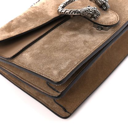 Gucci Suede Small Dionysus Shoulder Bag Taupe 10 of 11