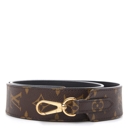 Louis Vuitton Monogram Bandouliere Shoulder Strap Black 1 of 6
