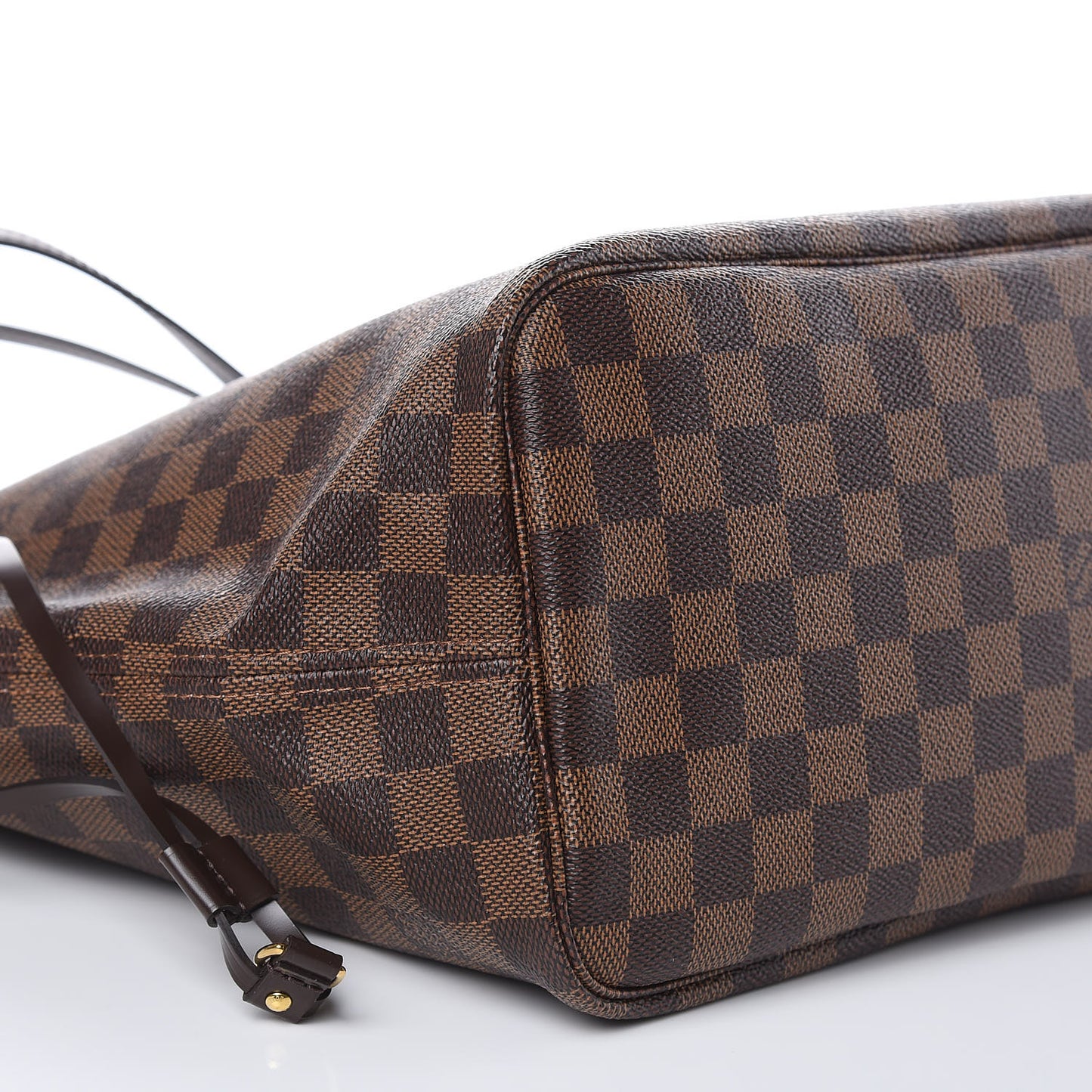 Damier Ebene Neo Neverfull MM Rose Ballerine