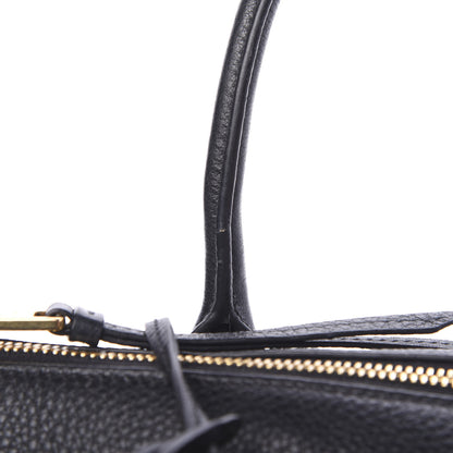 Prada Vitello Daino Tote Black 14 of 15