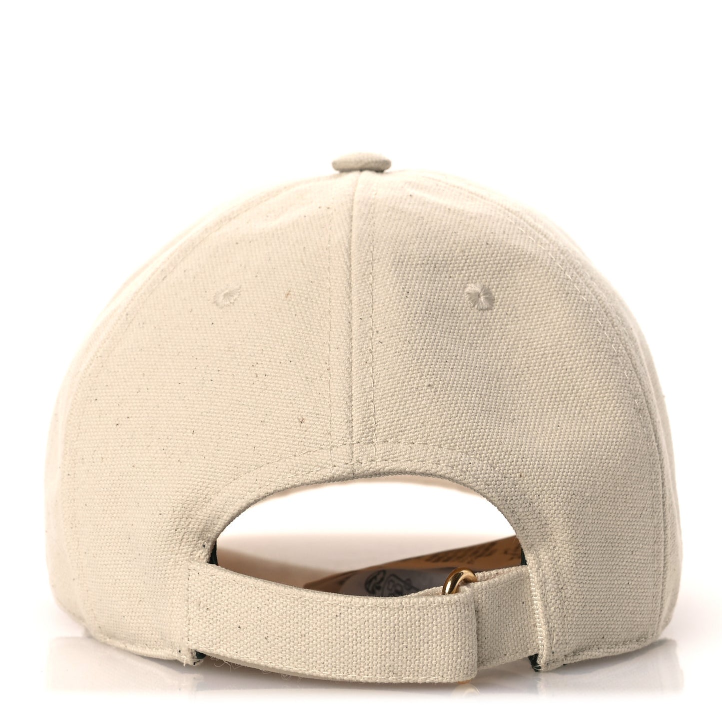 Cotton Logo Baseball Hat M Beige